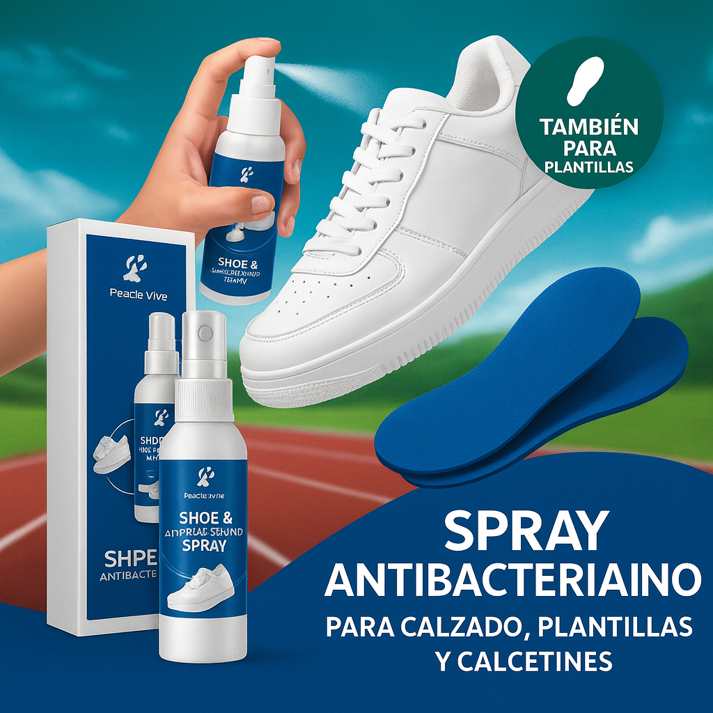 Spray Antibacteriano para plantillas, 60ml